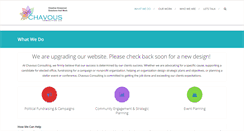 Desktop Screenshot of chavousconsulting.com